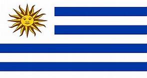 Evolución de la Bandera de Uruguay - Evolution of the Flag of Uruguay