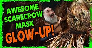 make any mask a scarecrow DIY altering a mask scarecrow display secrets
