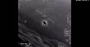 Watch the Pentagon's three declassified UFO videos taken by U.S. Navy pilots