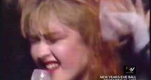 Cyndi Lauper MTV New Year's Eve Ball, Palladium, NY, 31 December 1983