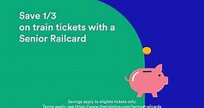 Digital Senior Railcard from Trainline