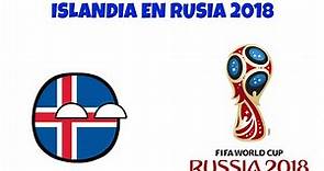 ISLANDIA EN EL MUNDIAL RUSIA 2018 | COUNTRYBALLS