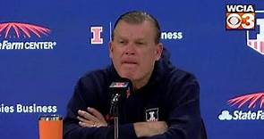Illinois Basketball Press Conference: Brad Underwood previews Rutgers