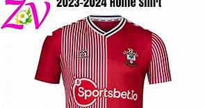 Southampton FC 2023-2024 Home Shirt Zvbest Shirt Remake Review Unpacking
