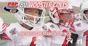 Wooster Colts Highlight vs Spanish Springs Cougars | 8U Pop Warner | Reno, Nv.