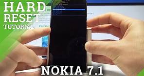 How to Hard Reset NOKIA 7.1 - Screen Lock Removal / Factory Reset