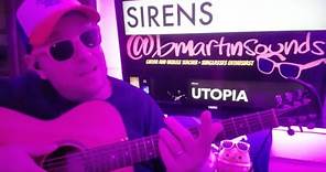 SIRENS - Travis Scott Guitar Tutorial (Beginner Lesson!)