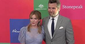 Harriet Dyer and Patrick Brammall 2022 G'Day AAA Arts Gala Red Carpet in Los Angeles