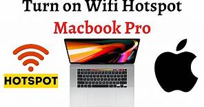 How to Turn Your Mac Into a Wi-Fi Hotspot | How To Enable Wifi Hotspot On Mac