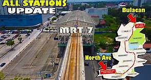 COMPLETE STATIONS | MRT 7 UPDATE | NORTH AVE. TO SAN JOSE DEL MONTE BULACAN
