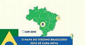 O Mapa do Turismo Brasileiro está de cara nova