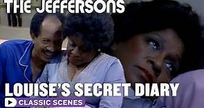 George Tries To Read Louise's Diary (ft. Isabel Sanford) | The Jeffersons
