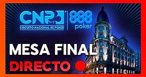 CNP 888Poker Madrid - Directo - Mesa Final || Torneo de poker en vivo en español