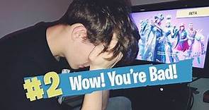 18 YEAR OLD CRIES AFTER LOSING FORTNITE!!