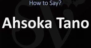 How to Pronounce Ahsoka Tano? (CORRECTLY) | Star Wars Fandom Pronunciation