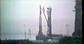 Launch (and loss) of Atlas/Agena 9 (CBS)