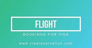 How to book flight reservation for visa without paying full