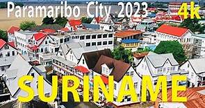 Paramaribo City , Suriname 4K By Drone 2023