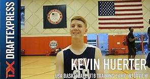 Kevin Huerter USA Basketball U18 Training Camp Interview