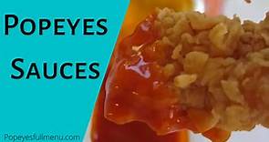 Popeyes Sauces 2024 | Sauces List, Price & Menu