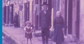 Rare Color Footage Depicting Jewish Life in the Shtetl Before the Holocaust