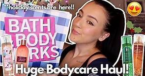 🤑Bath & Body Works Total Body Care Sale Haul!! Holiday Scents are HERE!!!🎄