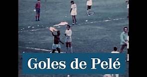 Los goles de Pelé con Brasil, el Santos y el Cosmos