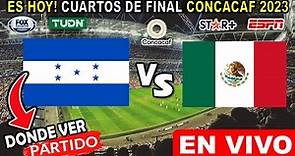 Honduras vs México en vivo, donde ver, a que hora juega honduras vs mexico Liga de naciones Concacaf