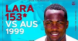 Incredible Match Winnings Innings! | Brian Lara Scores 153 Not Out | West Indies v Australia