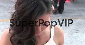 Anna Enger greets fans at The Internship Premiere in West...