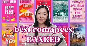 RANKING the 'best' romance books of 2023 so far! (TOP 9)