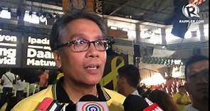 Roxas: VP choice 'very revealing' of a presidential candidate