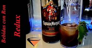 cómo preparar un cóctel Captain Morgan Redux