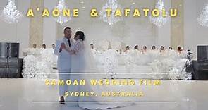 A'aone + Tafatolu | Samoan Wedding Film | Sydney, Australia