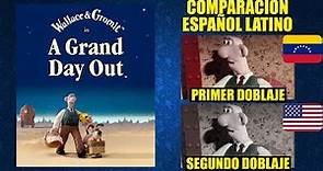Wallace y Gromit: Un Día de Campo en la Luna [1989] Comparación del Doblaje Latino Original-Redoblaj