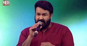 Mohanlal Singing | Red FM Malayalam Music Awards 2018 | Aayiram Kannumai