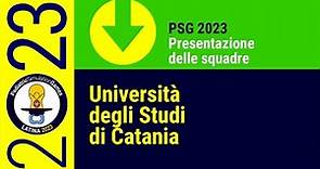 Università degli studio di Catania 2023