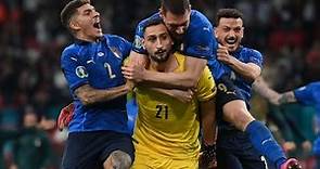 DONNARUMMA NON CAPISCE DI AVER VINTO E NON ESULTA EURO 2020 FINALE ITALIA-INGHILTERRA