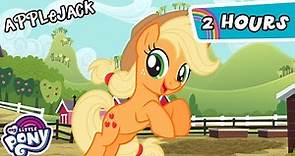 My Little Pony: Friendship is Magic | Applejack BEST Episodes | 2 Hour Compilation | MLP Episodes