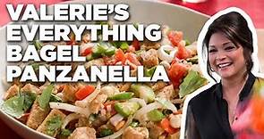 Valerie Bertinelli's Everything Bagel Panzanella Salad | Valerie's Home Cooking | Food Network