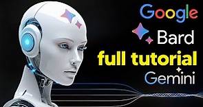 How to Use NEW Google Gemini Bard (Full Google Gemini AI Tutorial)