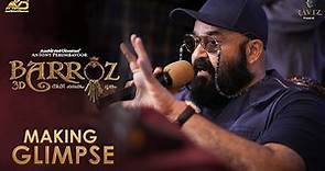 BARROZ - Making Glimpse | Mohanlal | Jijo | Santosh Sivan | Antony Perumbavoor | Aashirvad Cinemas
