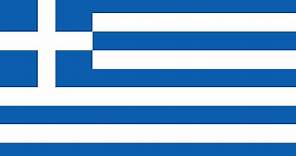 Historical Greek Flag Animation