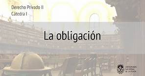 La obligación en el Código Civil y Comercial Argentino. Prof Rosario Echevesti