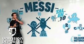 Biografía ilustrada: lo más destacado de la carrera de Lionel Messi