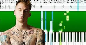 Machine Gun Kelly - love race (feat Kellin Quinn) (Piano Tutorial Sheets)