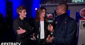 Cindy Crawford on Clooney’s Twins, Plus: Her Super Bowl Commercial with Son Presley
