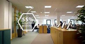 Philips LED Lighting Solution for E.ON Offices, UK