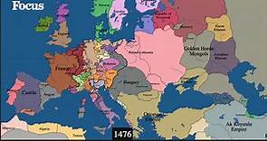 1.000 anni di storia d'Europa in 3 minuti