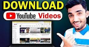 How to download YouTube videos in laptop/PC | Laptop me Youtube video kaise download Kare